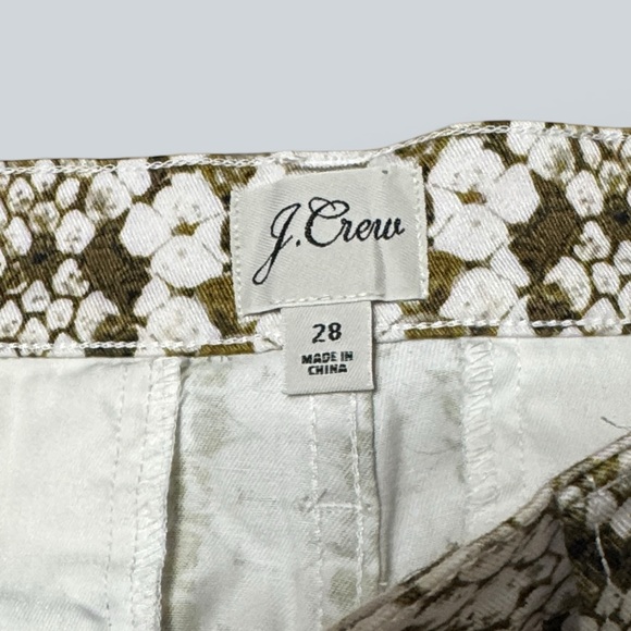 J. Crew Snakeskin Kickout Crop Pant - Picture 2 of 7